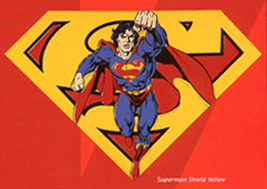 Superman Shield Yellow